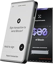 STAX with BTC - Premium Touchscreen Signer for Secure Crypto Management - diversify and Grow Your Assets with Style via the Wallet app