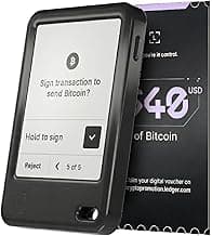 Nano Gen5 with BTC - The Playful Touchscreen Signer - Manage More Than just Crypto, Wherever Life Takes You with Ledger Wallet (Black)