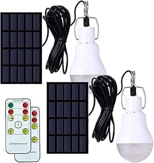 Solar Light Bulb Portable 350LM Solar Powered Camping Light Led Lantern Outdoor for Lamp Light Hiking Fishing Tent Indoor Shed Chicken Coop Hurricane Emergency with USB Chargeable