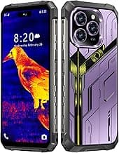 MMY 32+1TB Rugged Armor Unlocked Cell Phone,Smartphone 6.99" HD 68+108MP Night Vision Photography 22000mAh AI Unlocked Phone,Face ID/Fingerprint Unlock/Underwater-Night-Photo/Dual SIM/5G/NFC(Purple)