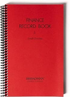 Finance Record Book for Small Churches