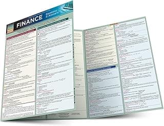 Finance Equations & Answers: a QuickStudy Laminated Reference Guide (Quick Study Academic)