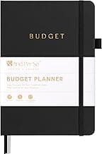 And Per Se Budget Planner, Budget Book with Expense Tracker Notebook, Undated Financial Planner & Monthly Bill Organizer to Manage Your Money - A5 Hardcover (Black)