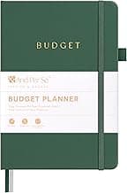 And Per Se Budget Planner, Budget Book with Expense Tracker Notebook, Undated Financial Planner & Monthly Bill Organizer to Manage Your Money - A5 Hardcover (Forest Green)