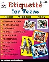 Etiquette for Teens Workbook, Health and Life Skills Book, Mark Twain Media, Paperback for Grades 6 to 8+